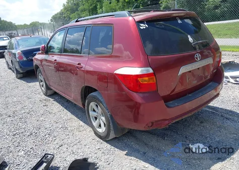 2010 Toyota Highlander Base V6 from USA, damaged, VIN 5TDBK3EH7AS005780